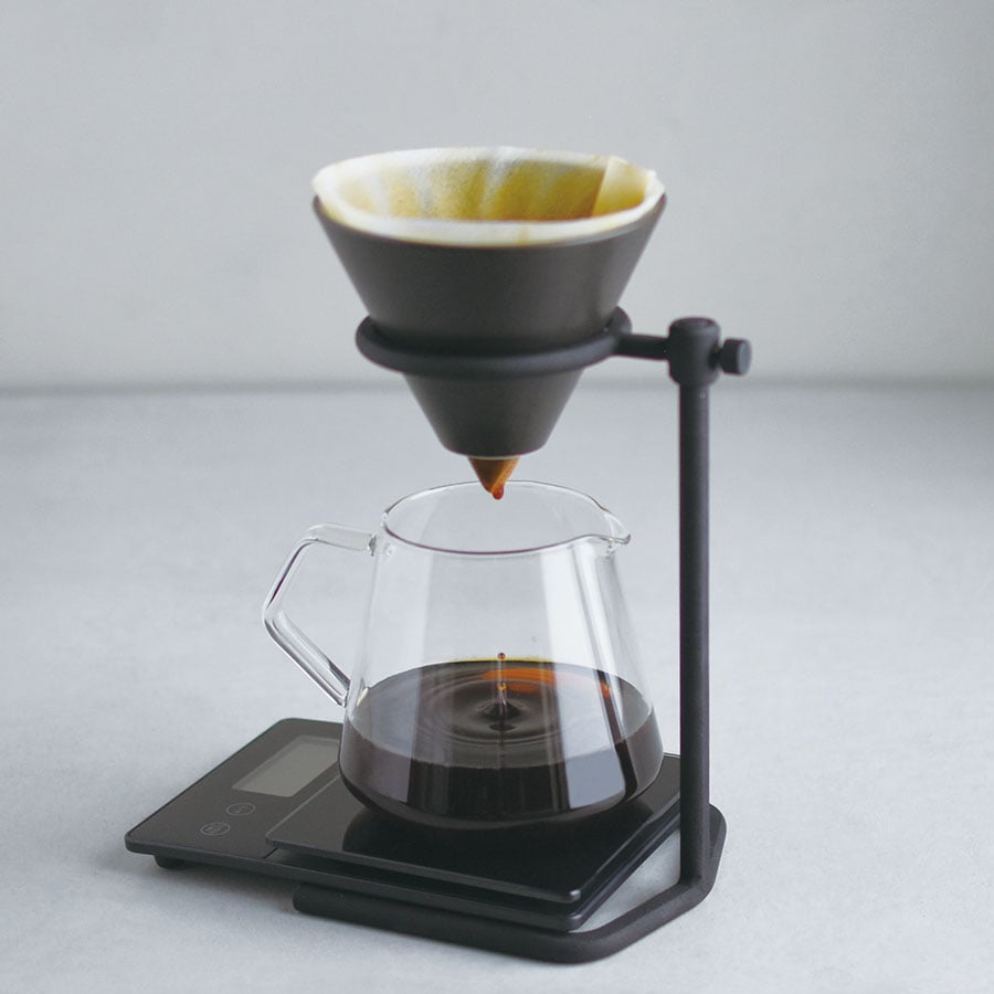  KINTO SCS-S04 BREWER STAND SET 2CUPS  BLACK-NO-COLOR 1
