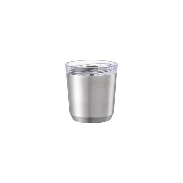 KINTO TO GO TUMBLER 240ML WITH PLUG STAINLESS STEEL