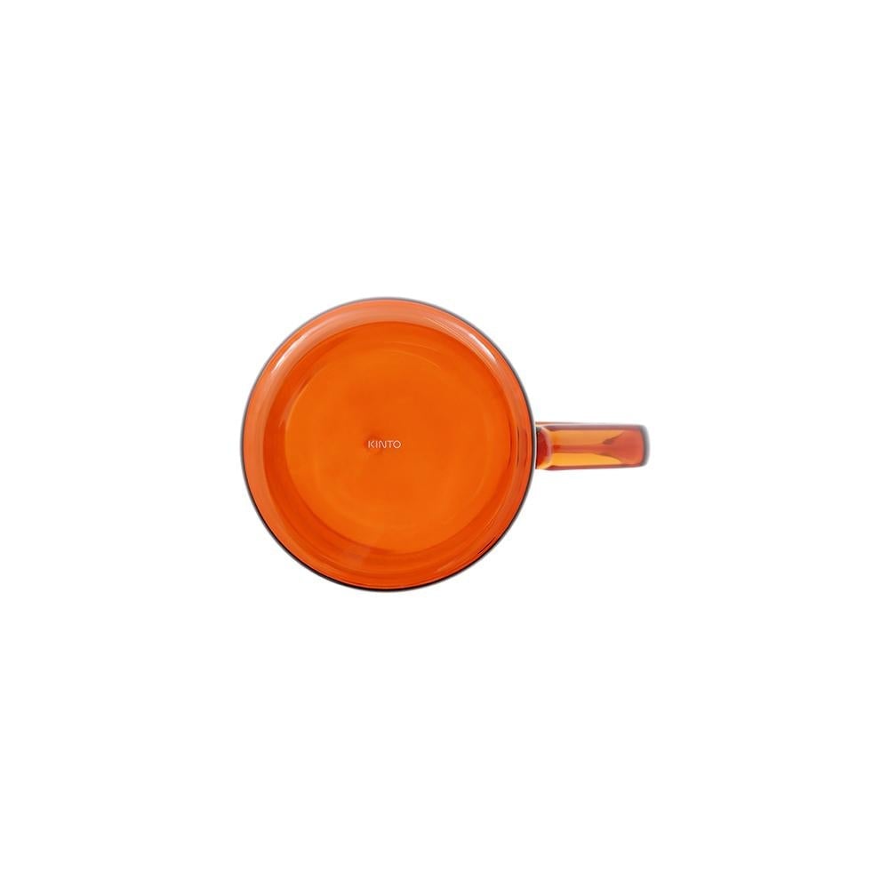 CAST AMBER Jug 750ml | Elegant Amber-Tinted Glass Pitcher – KINTO