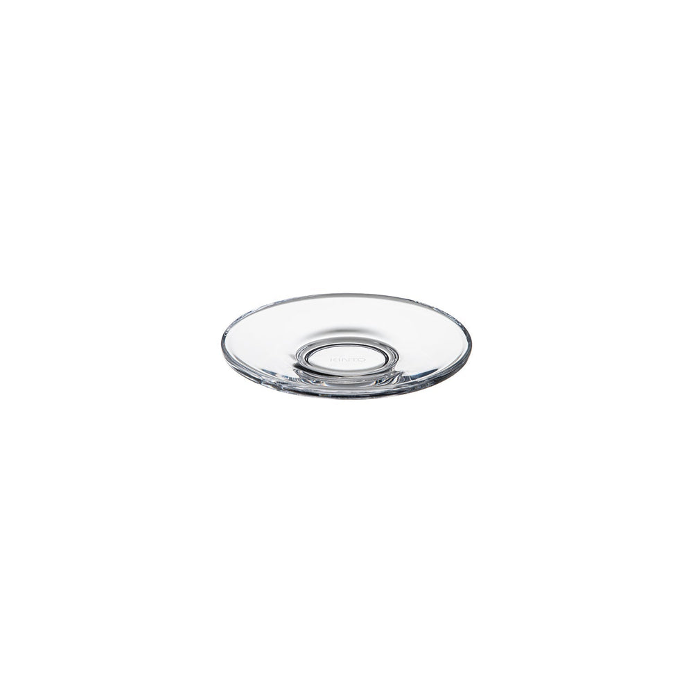  KINTO LUX SAUCER 110MM / 3.7OZ  CLEAR 