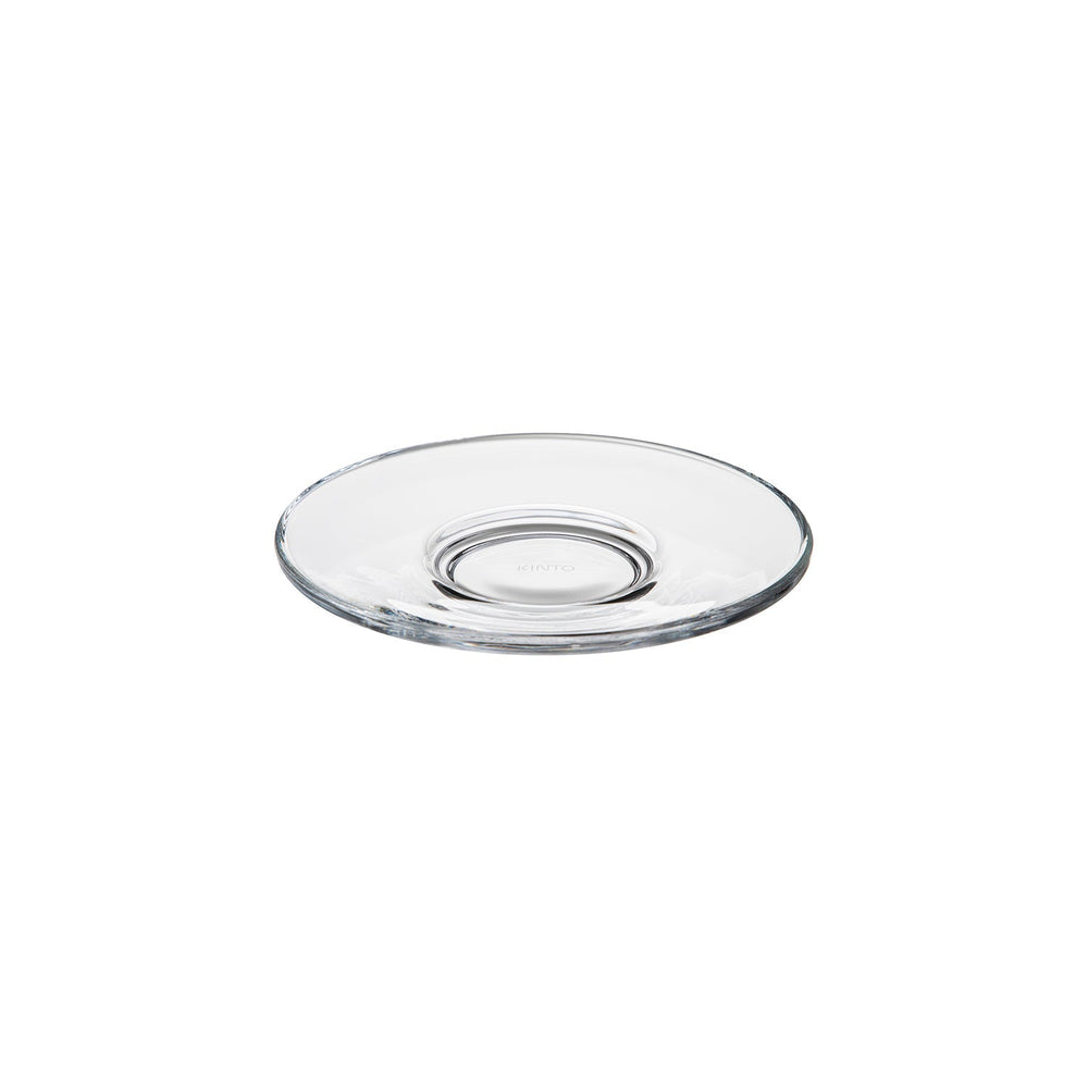  KINTO LUX SAUCER 150MM / 6 INCH  CLEAR 