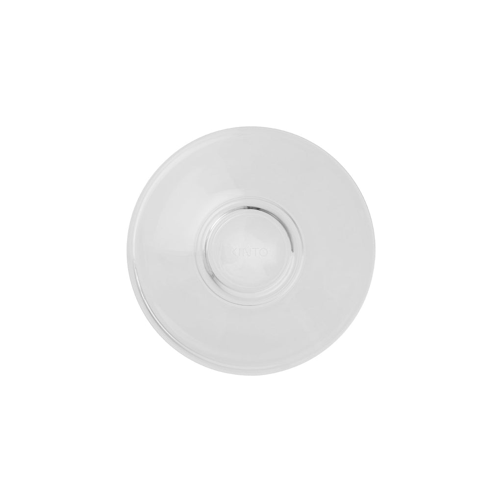  KINTO LUX SAUCER 150MM / 6 INCH  CLEAR 1