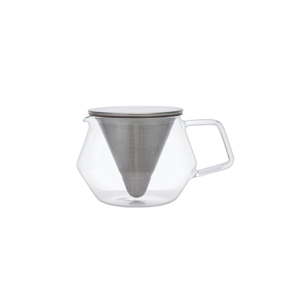  KINTO CARAT TEAPOT 600ML/ 20OZ  GRAY-NO-COLOR 1