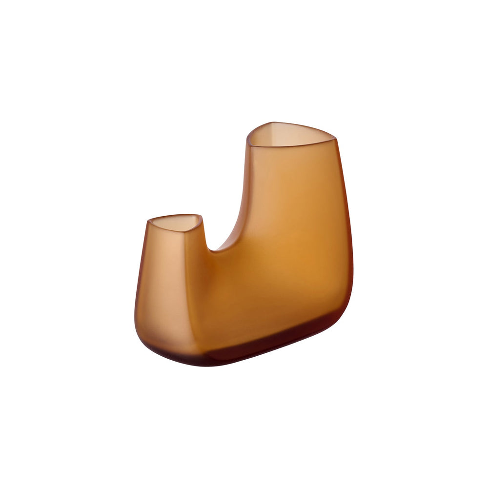  KINTO TRE VASE 140X80X110MM  AMBER 1