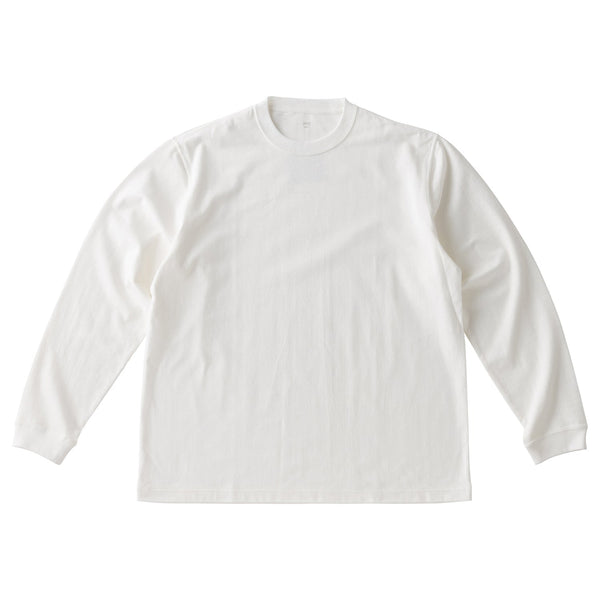 KINTO FUTO CUT AND SEW LONG SLEEVE TCO_ L WHITE