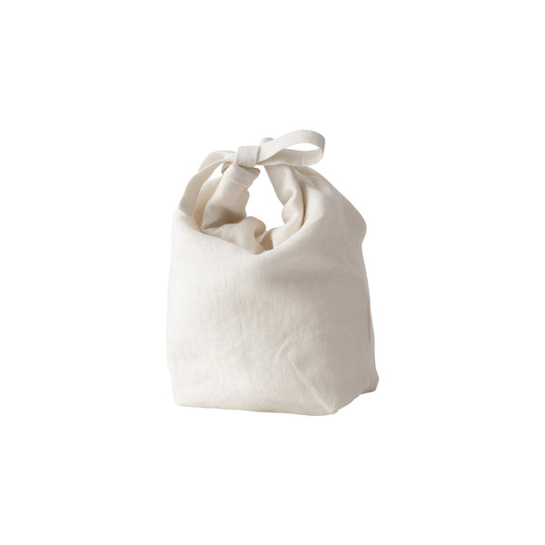 KINTO FUTO BREAD BAG ALI 4.33 × 3.54 × 0.37 IN WHITE