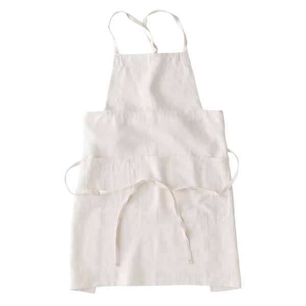 KINTO FUTO FULL APRON ALI WHITE