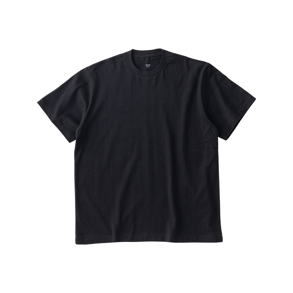  KINTO FUTO SHORT SLEEVES KNIT TOP TCO_ 2  BLACK 6