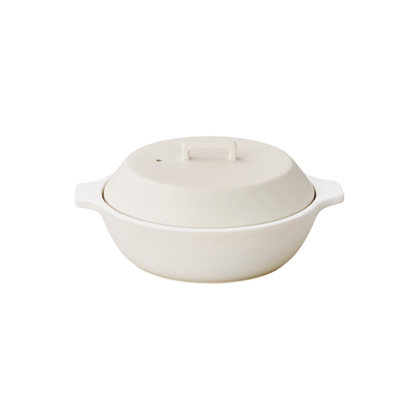 KINTO KAKOMI CERAMIC POT 1.2L WHITE 