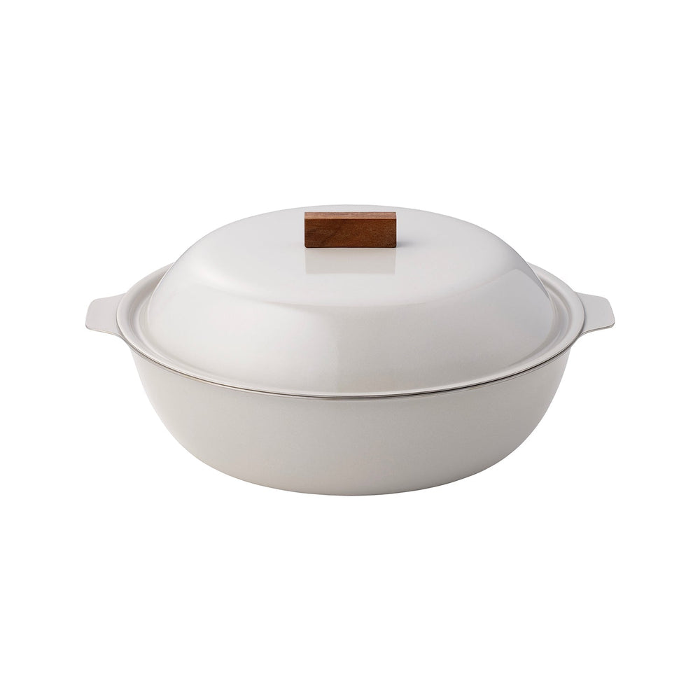  KINTO KAKOMI IH ENAMEL POT 2L  SAND BEIGE 