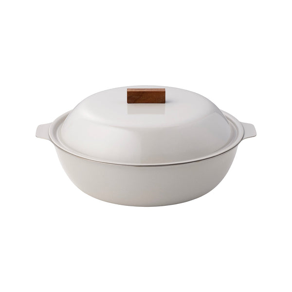 KINTO KAKOMI IH ENAMEL POT 2L SAND BEIGE 