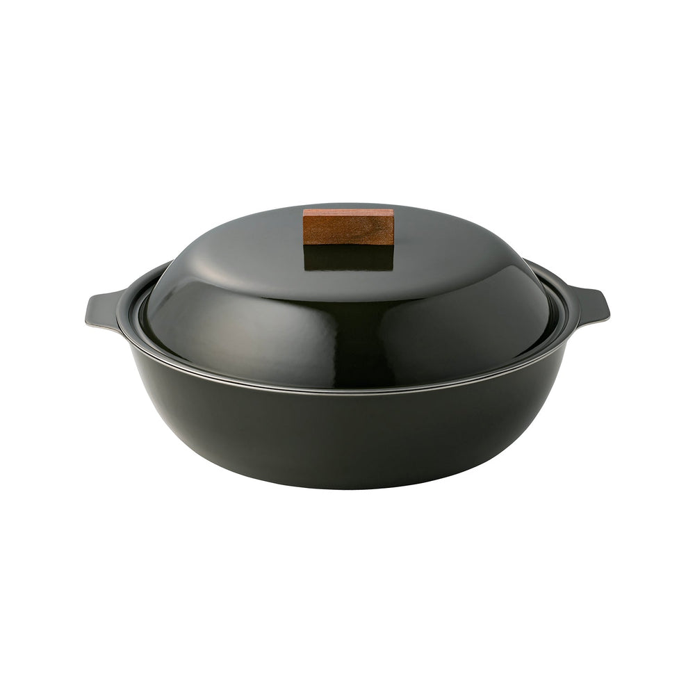  KINTO KAKOMI IH ENAMEL POT 2L  CHARCOAL 4