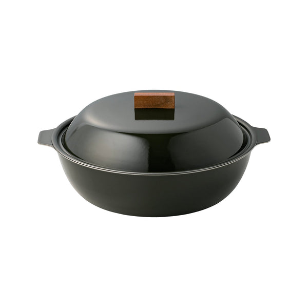 KINTO KAKOMI IH ENAMEL POT 2L CHARCOAL 