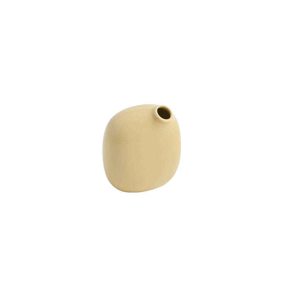  KINTO SACCO VASE PORCELAIN 02  YELLOW 4