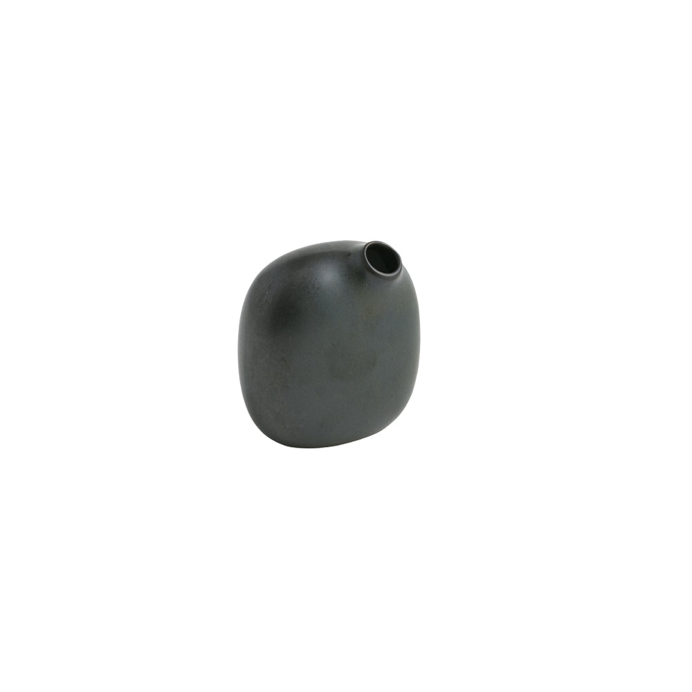  KINTO SACCO VASE PORCELAIN 02  BLACK 3
