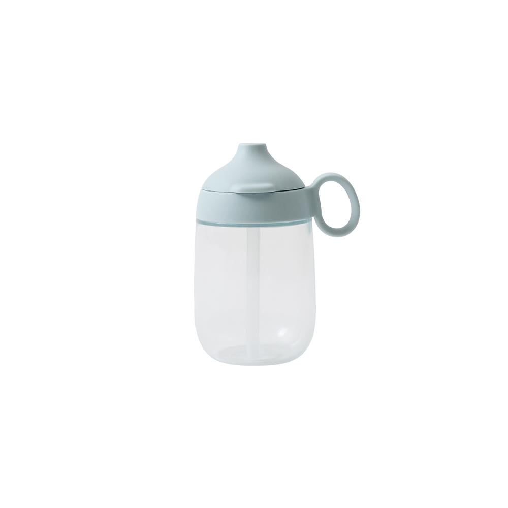  KINTO BONBO STRAW MUG 260ML  BLUE GRAY