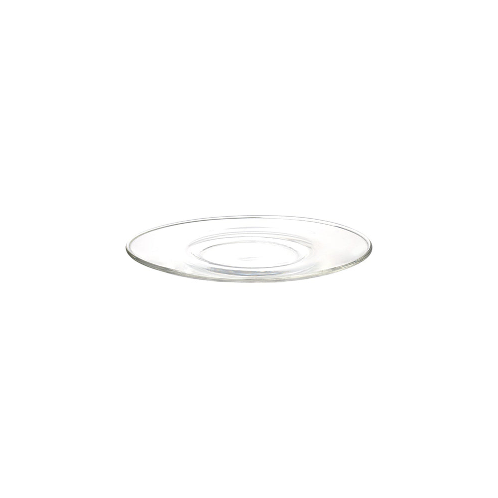  KINTO UNITEA SAUCER 150MM GLASS  CLEAR 