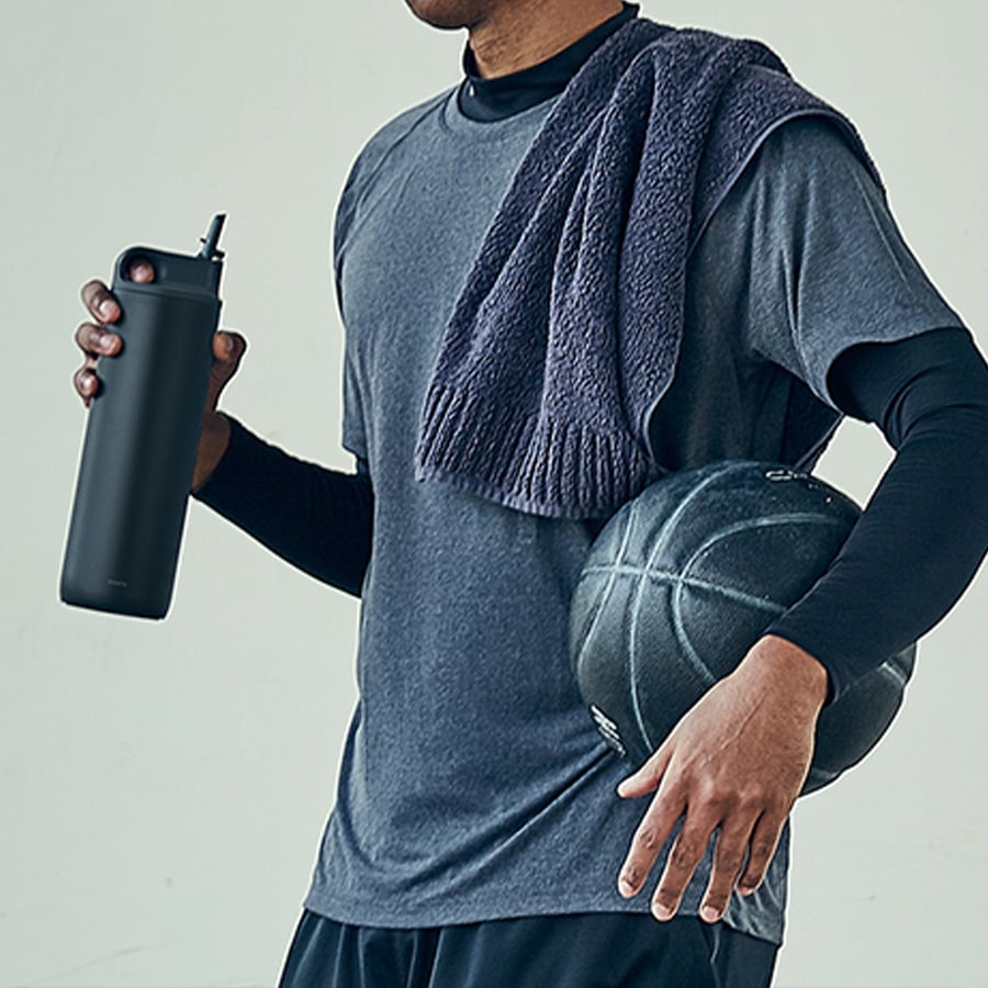  KINTO ACTIVE TUMBLER 600ML / 20OZ  BLACK 4