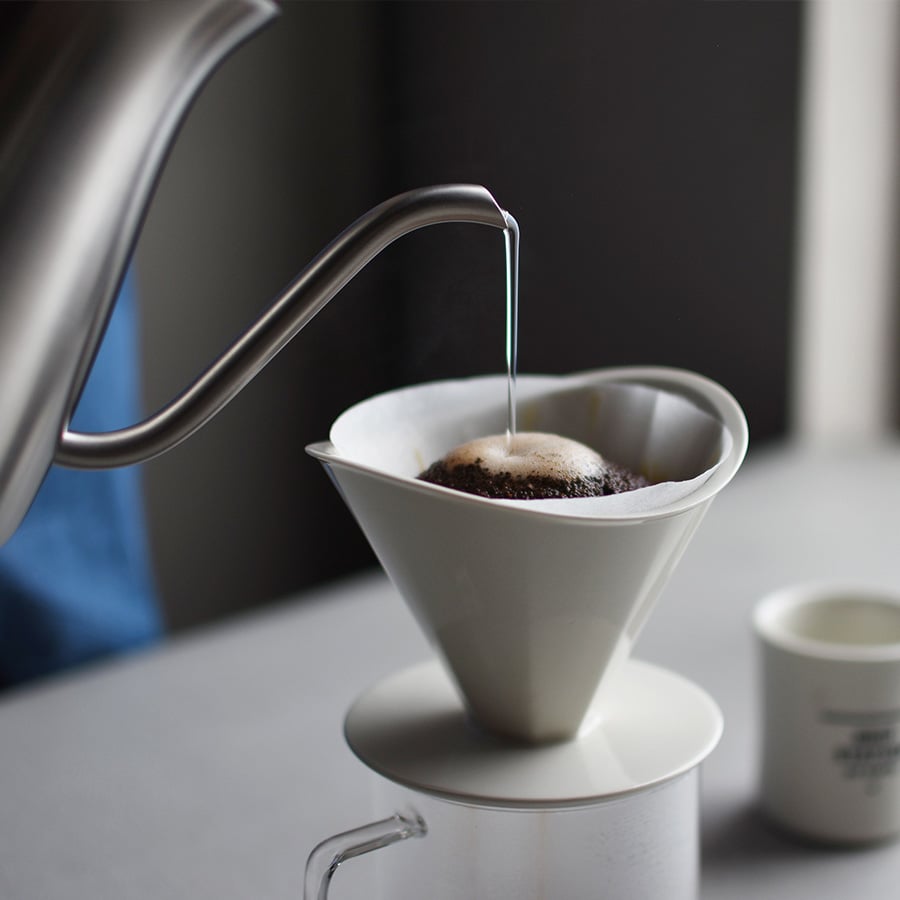 KINTO OCT Brewer 4 Cups – Stylish Coffee Dripper for Pour Over