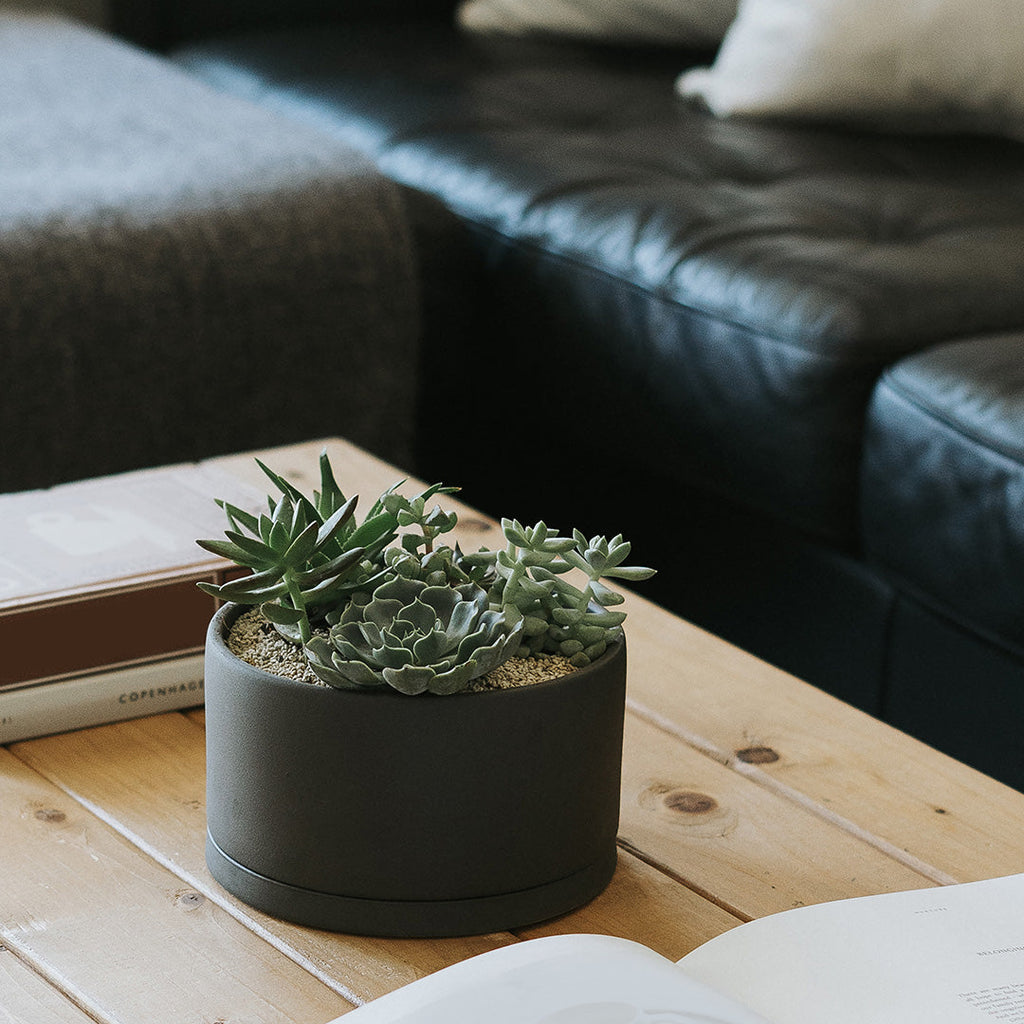  KINTO PLANT POT 191 X 170MM  DARK GRAY 3