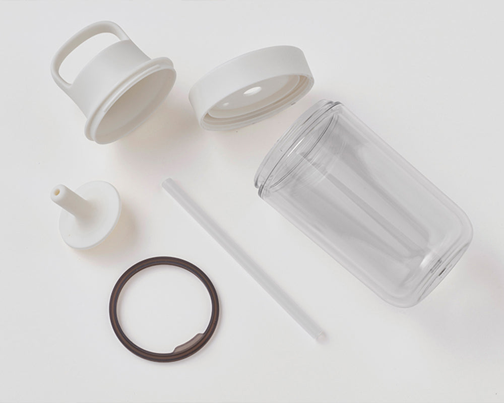 KINTO TO GO BOTTLE 360ML STRAW WHITE-NO-COLOR THUMBNAIL 1