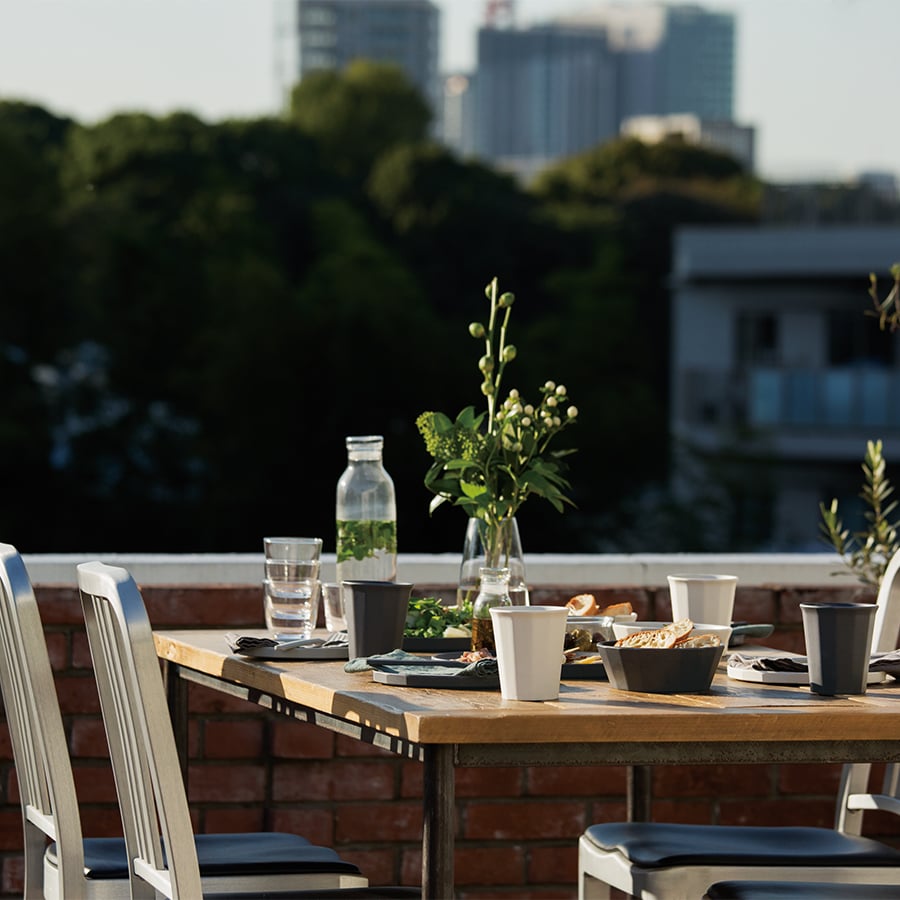  KINTO ALFRESCO SPOON  BLACK