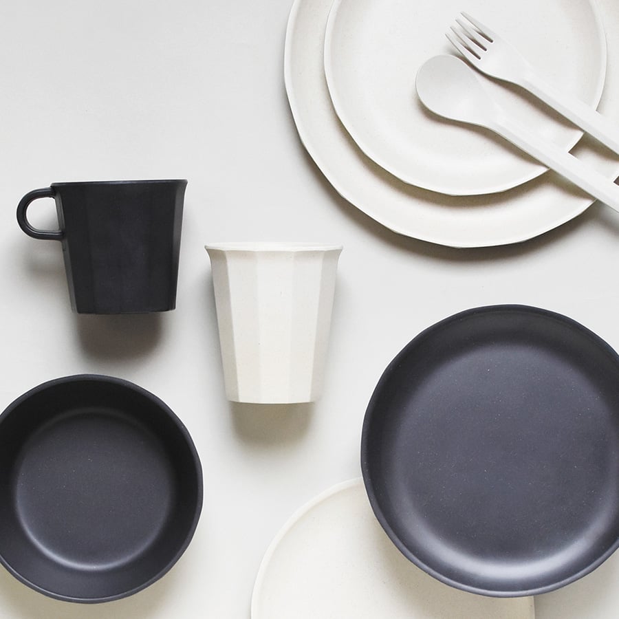  KINTO ALFRESCO PLATE 190MM / 8IN  BEIGE