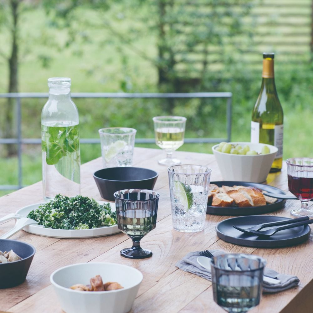 KINTO ALFRESCO BOWL 880ML / 30OZ BLACK