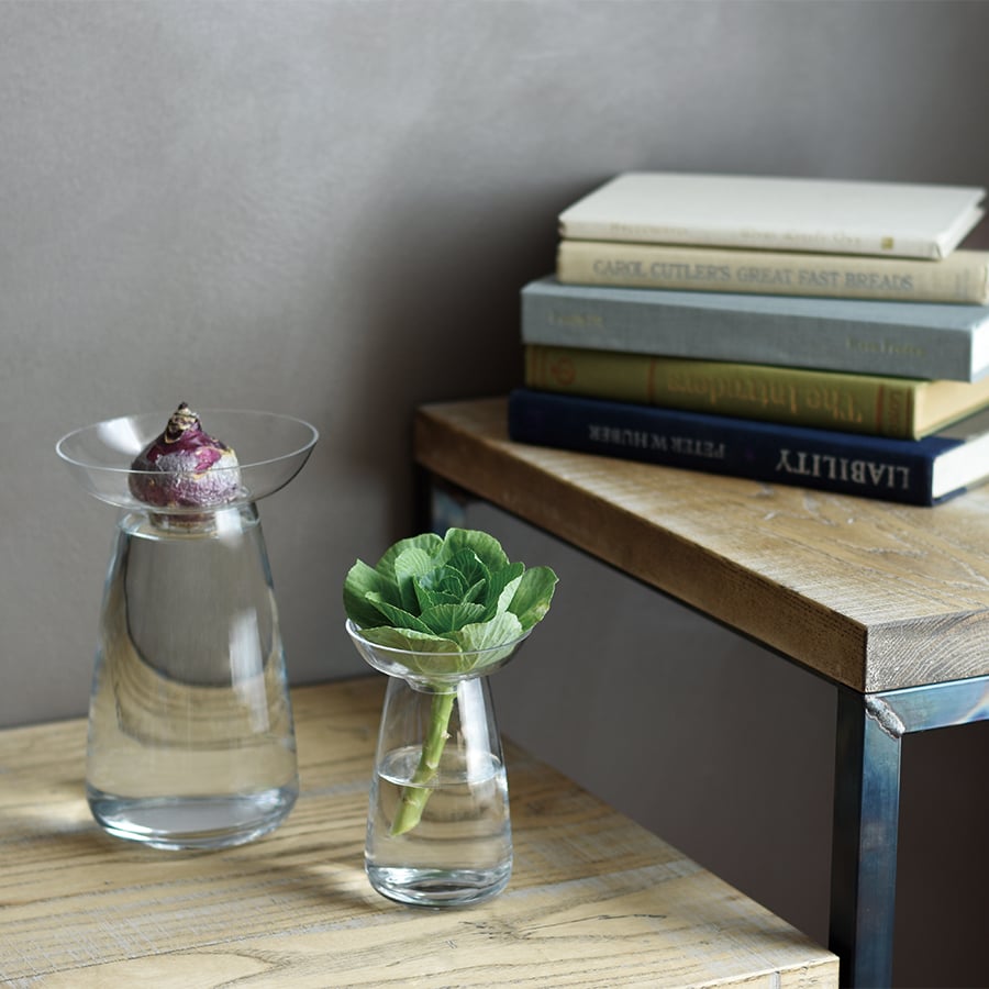  KINTO AQUA CULTURE VASE 80MM / 3IN  CLEAR 1