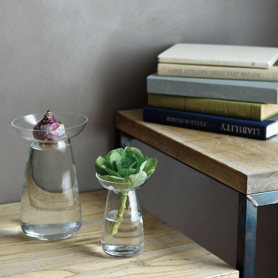  KINTO AQUA CULTURE VASE 120MM / 5IN  CLEAR 1
