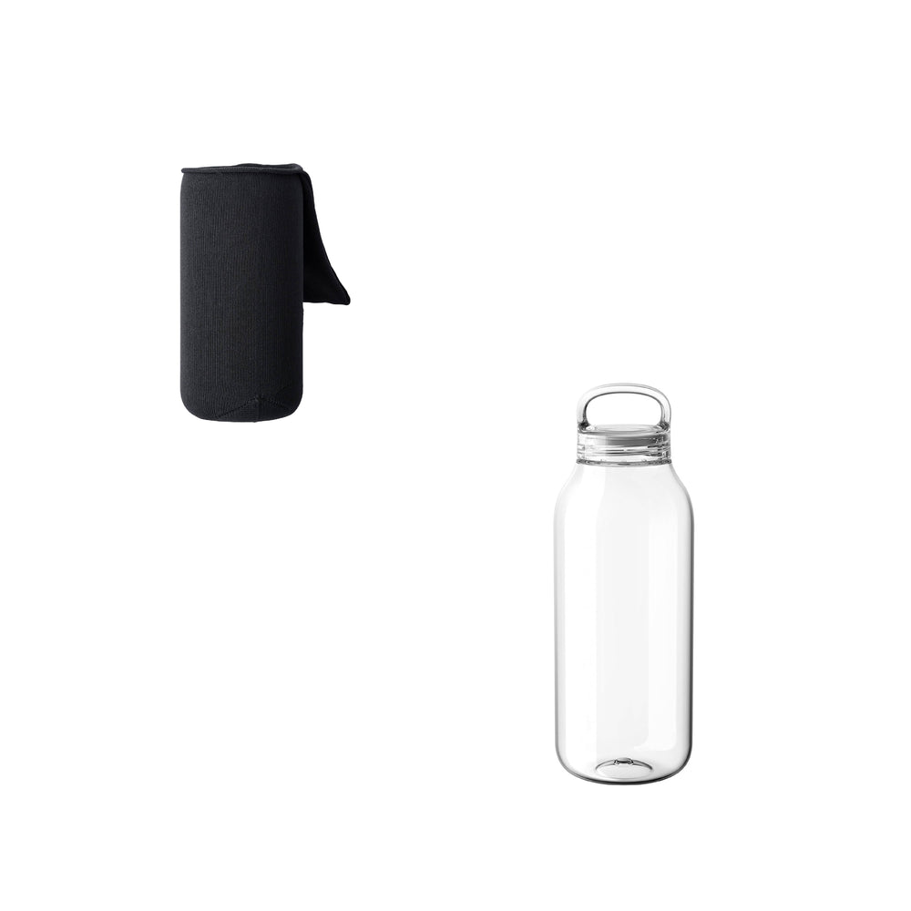 KINTO FUTO WRIST SLING AND WATER BOTTLE BLACK / CLEAR THUMBNAIL 0