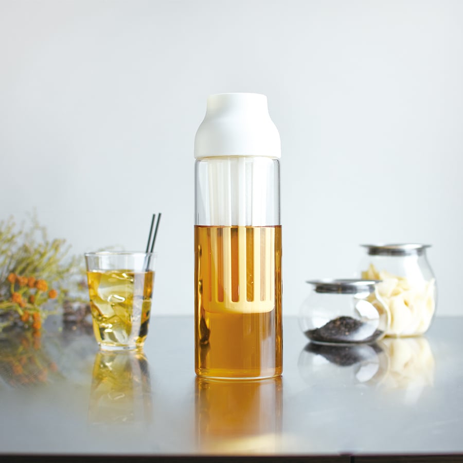  KINTO CAPSULE COLD BREW CARAFE 1L / 34OZ  WHITE 1