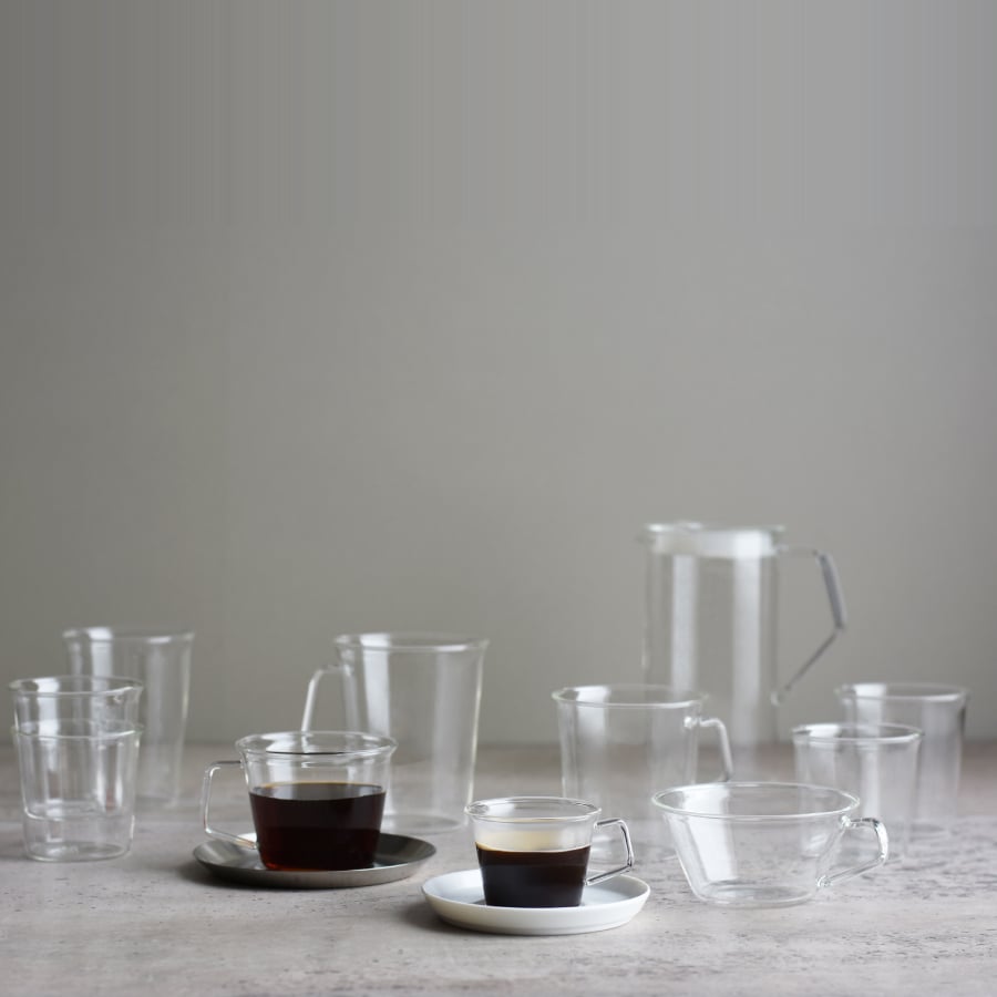  KINTO CAST MILK MUG 310ML / 10OZ  CLEAR 2