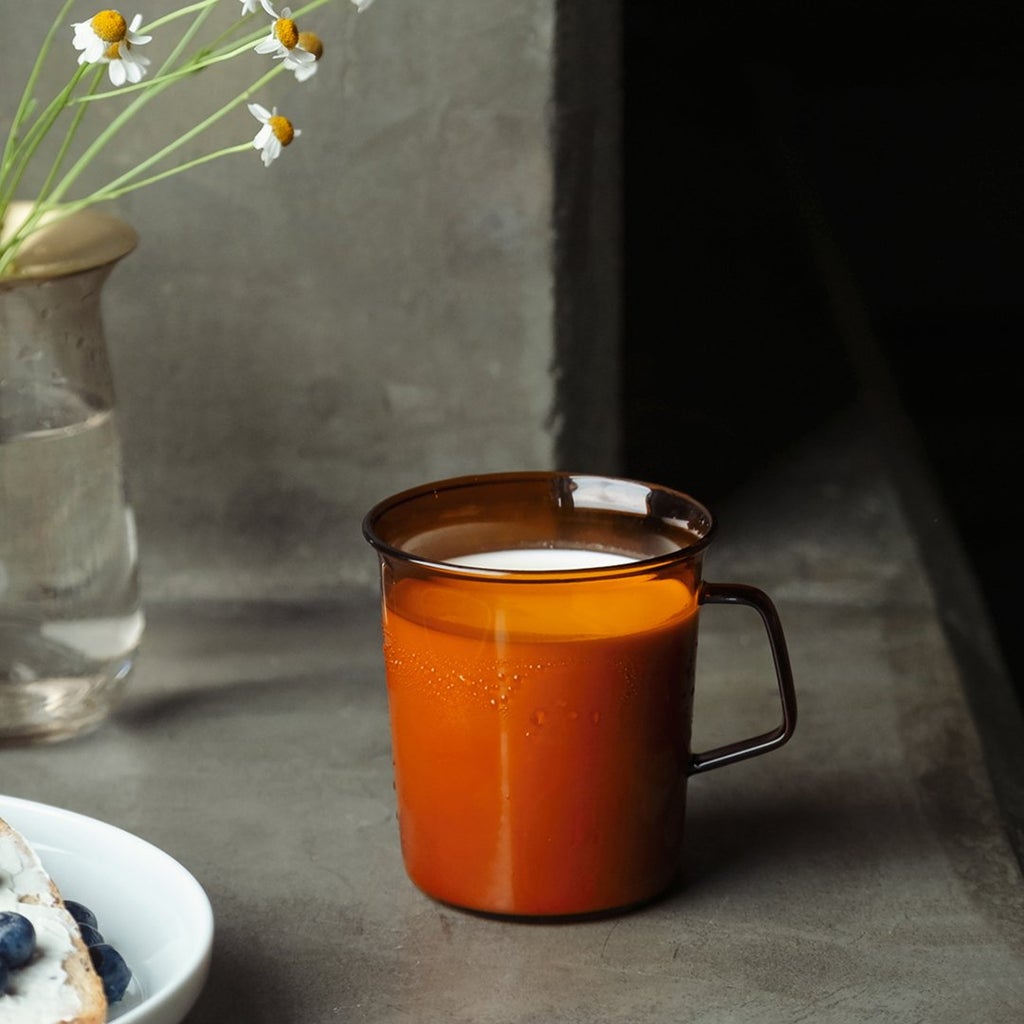  KINTO CAST AMBER  MUG 310ML  AMBER 2