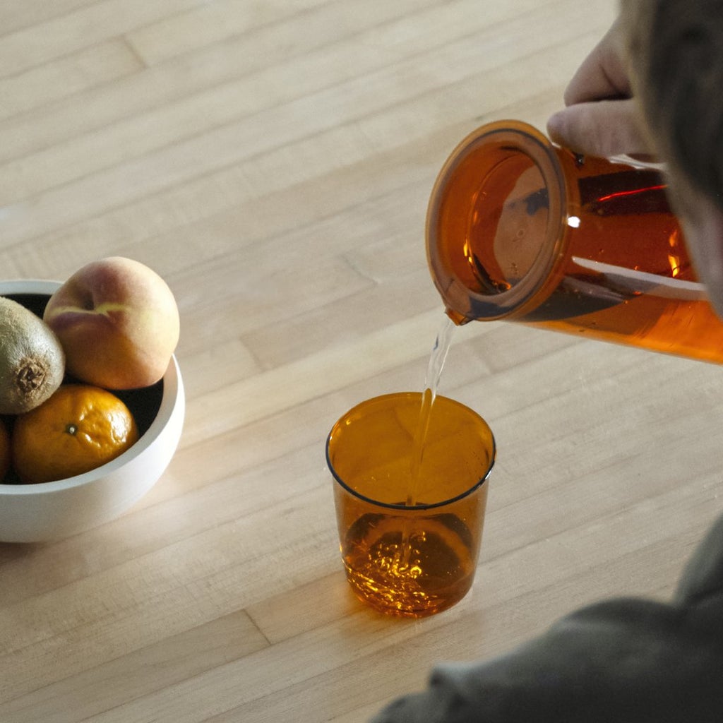  KINTO CAST AMBER  JUG 1.2L  AMBER 2