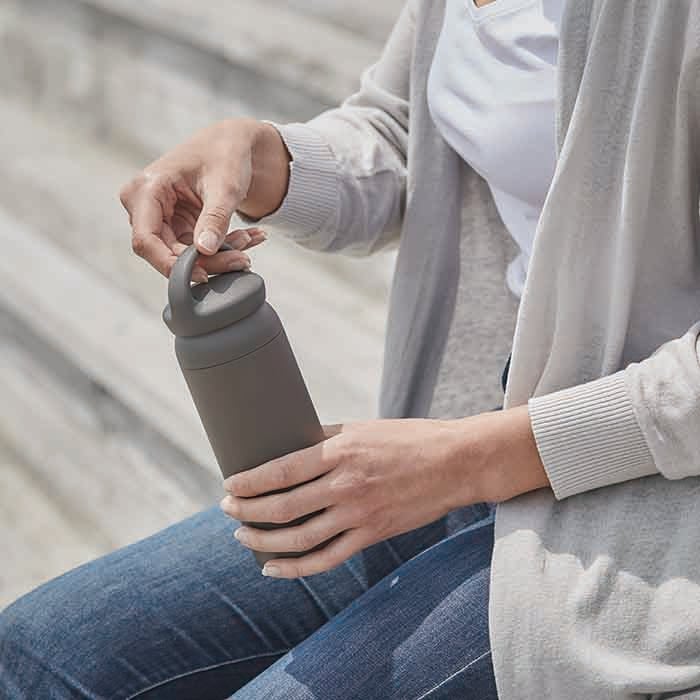  KINTO DAY OFF TUMBLER 500ML LID  DARK GRAY 8