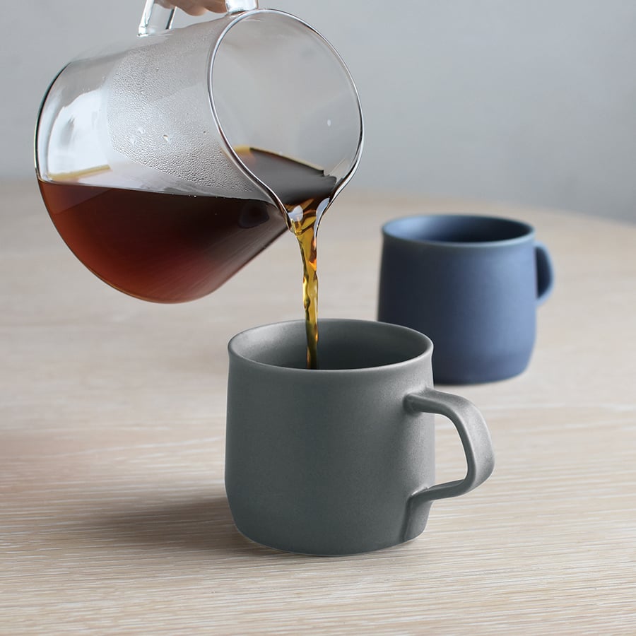  KINTO FOG MUG 270ML / 9OZ  DARK GRAY 5