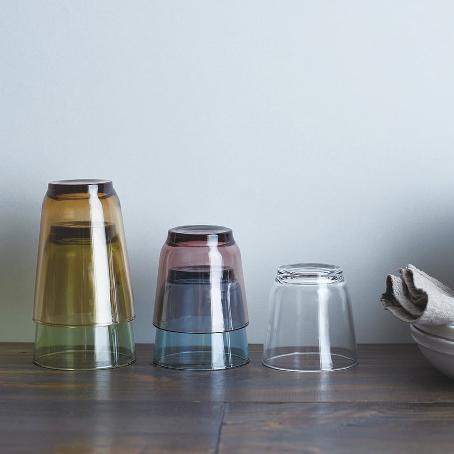  KINTO HIBI TUMBLER 350ML / 12OZ  CLEAR