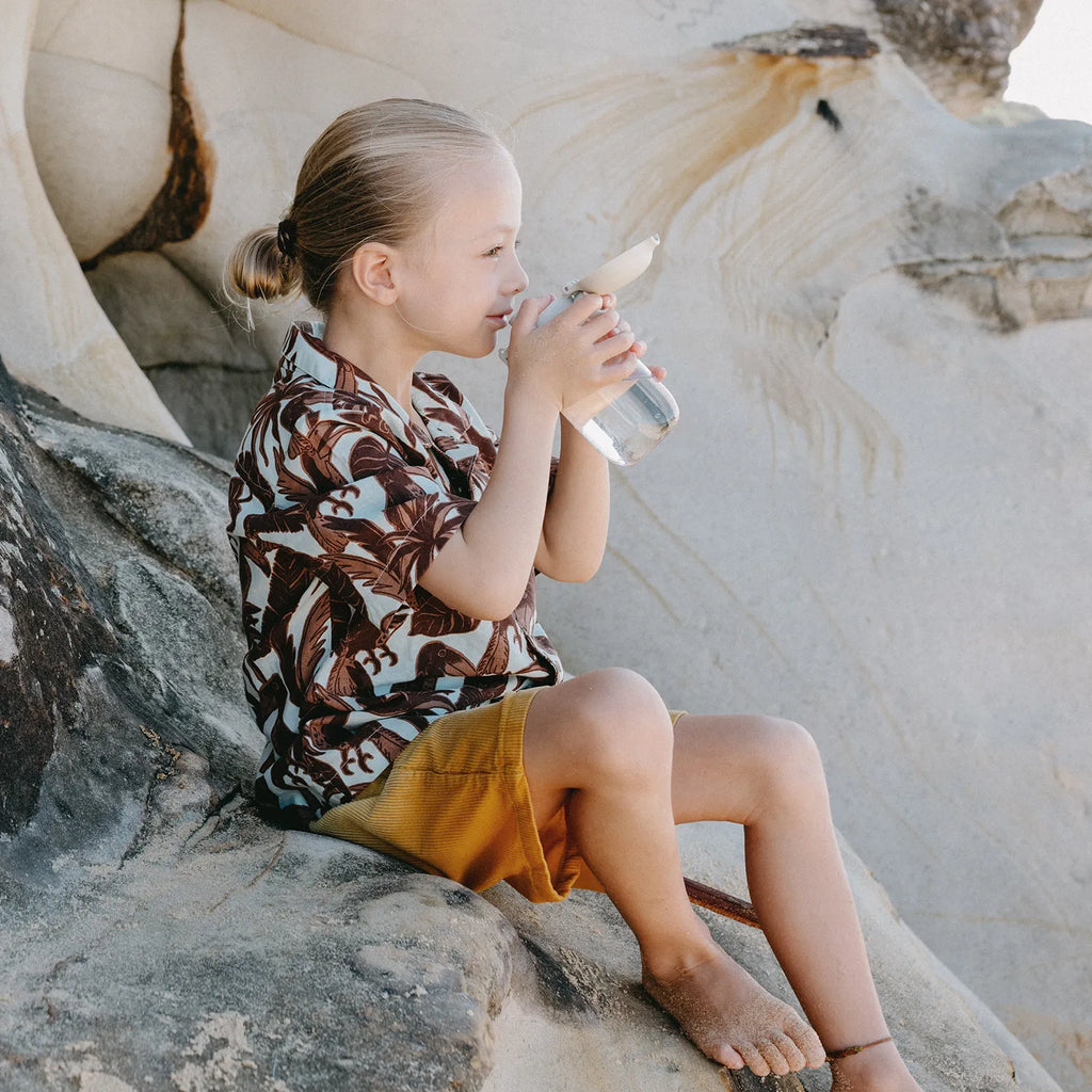  KINTO KIDS WATER BOTTLE 380ML/ 12.9OZ  IVORY 2