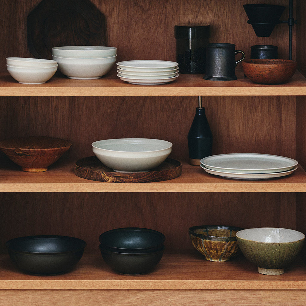  KINTO LIN PLATE 260MM / 10.2IN  EARTH GREY 2