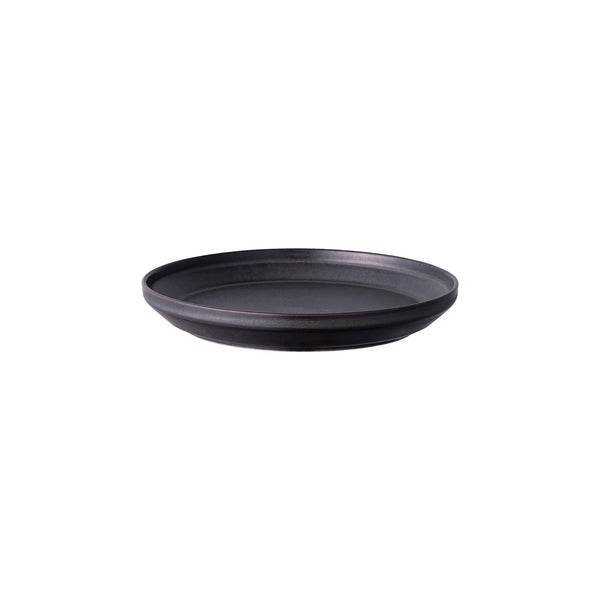 KINTO RIM PLATE 160MM / 6IN MATTE BLACK 