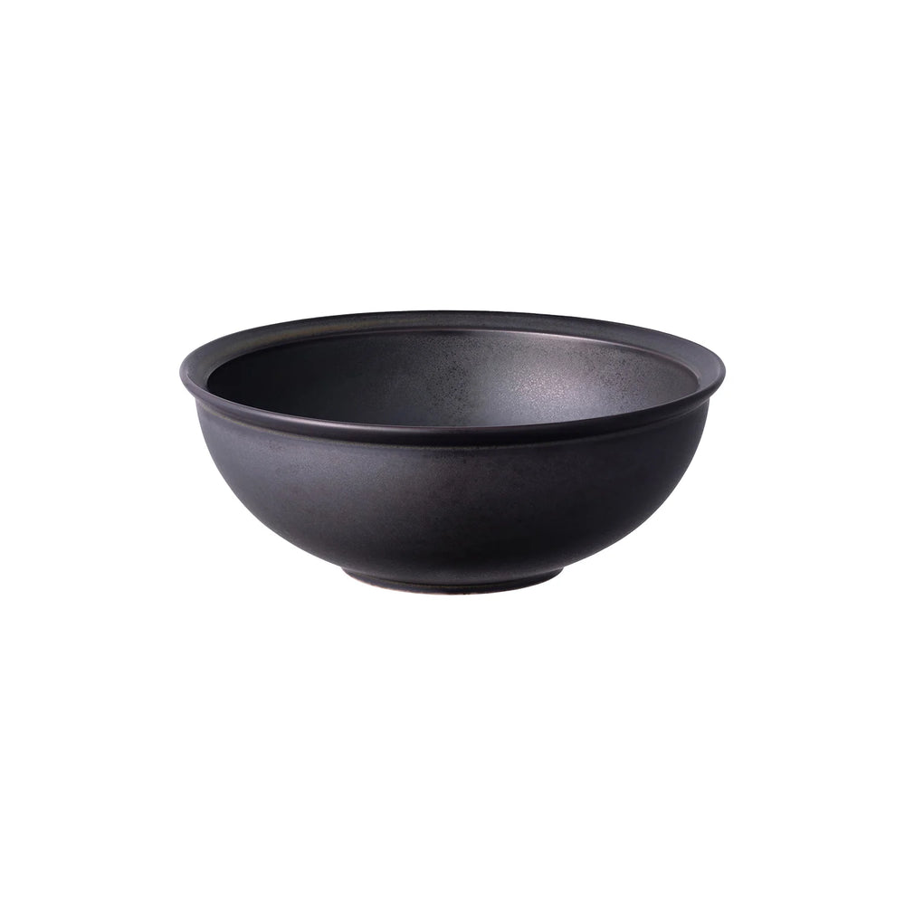  KINTO RIM BOWL 180MM / 7IN  MATTE BLACK 6