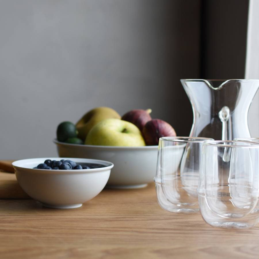 KINTO RIM BOWL 110MM / 4IN  EARTH GRAY 2