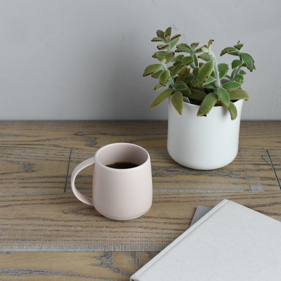  KINTO RIPPLE MUG 250ML / 9OZ  PINK 4