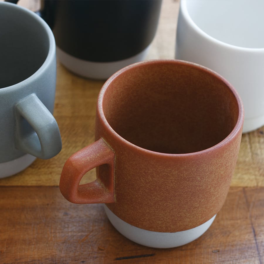  KINTO SCS STACKING MUG 320ML / 11OZ  ORANGE 3