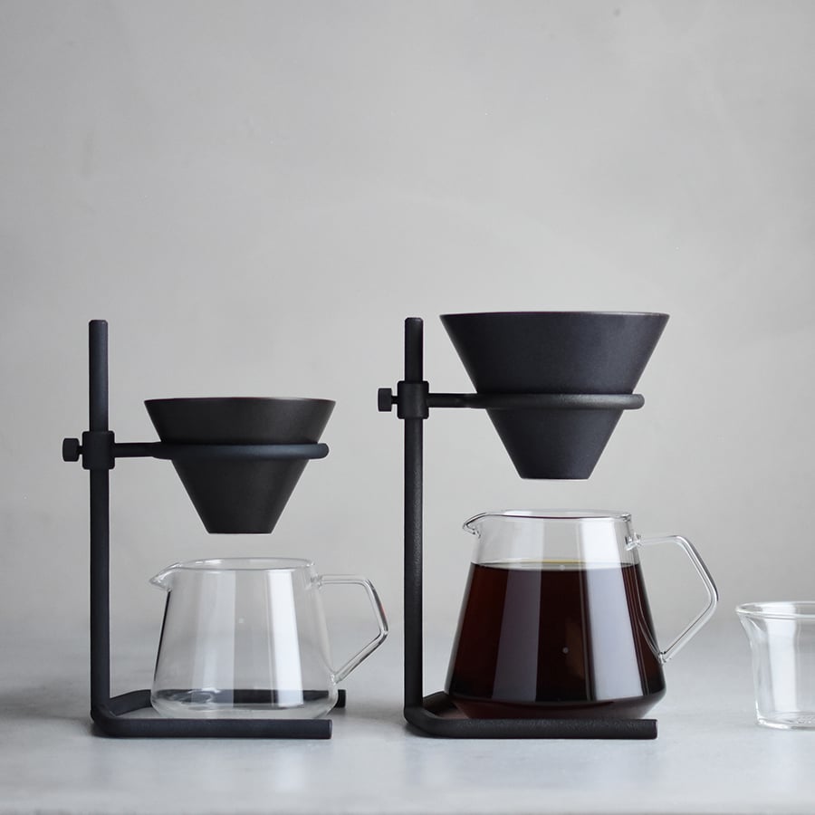 KINTO SCS-S04 BREWER STAND SET 2CUPS  BLACK-NO-COLOR 2