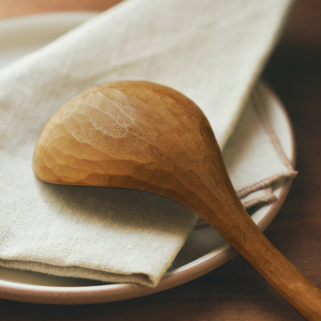  KINTO BAUM LADLE  WHITE-NO-COLOR 2