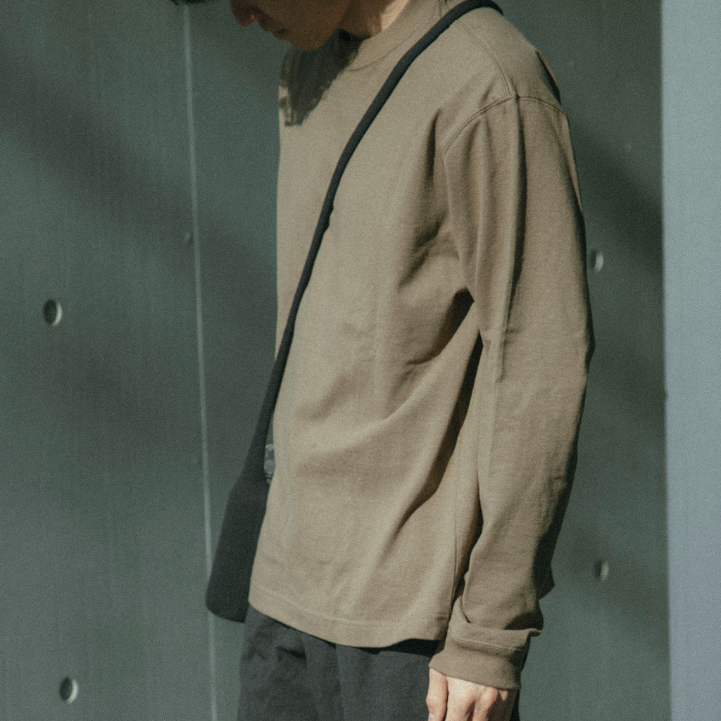  KINTO FUTO CUT AND SEW LONG SLEEVE TCO_ M  WHITE 2
