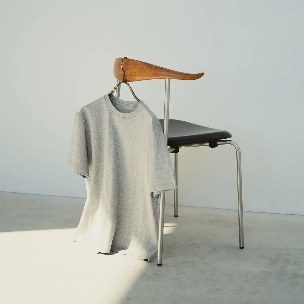  KINTO FUTO SHORT SLEEVES KNIT TOP TCO_ 2  WHITE 5