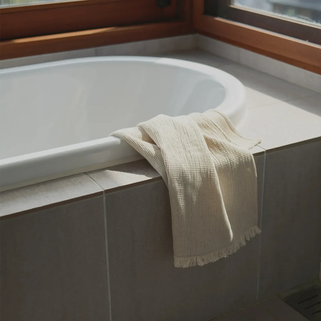  KINTO FUTO WAFFLE CLOTH WCL_ 1180X540MM  OFF-WHITE 5